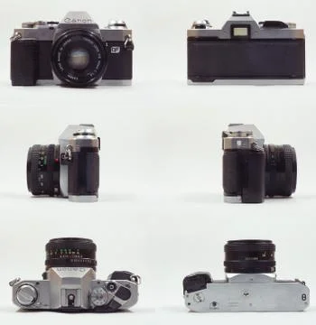 Canon Old Camera all view Foto stock