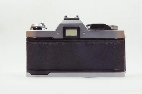 Canon Old Camera back view Foto stock
