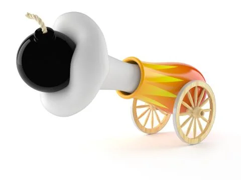 Canon shooting Stock Illustration