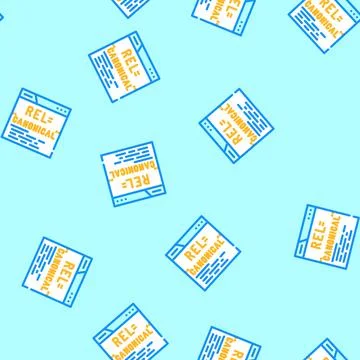 Canonical url seo vector seamless pattern 스톡 일러스트