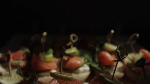 Canope snacks in the sun Stock Footage 300028186