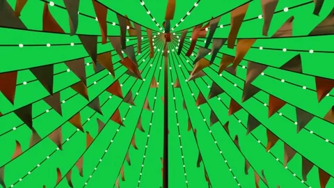 Canopy camera moving, rotating, flags fluttering, layering on transparent, Stock Footage 339724810