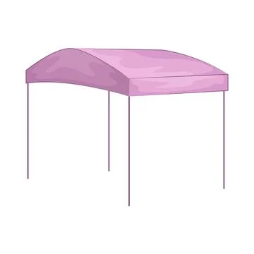 Canopy Illustration Stock Illustration