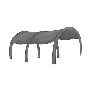 Canopy Illustration Stock Illustration