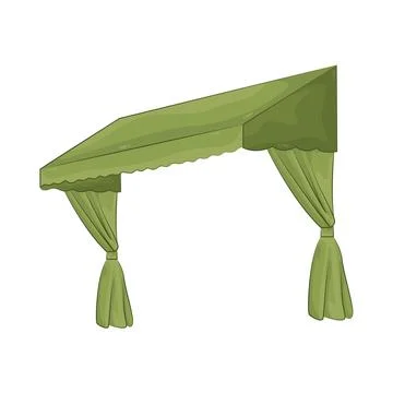 Canopy Illustration Stock Illustration
