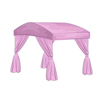 Canopy Illustration Stock Illustration