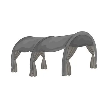 Canopy Illustration Stock Illustration