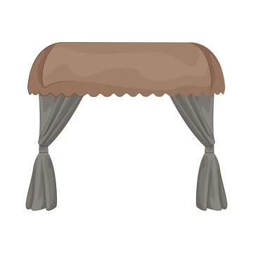 Canopy Illustration Stock Illustration