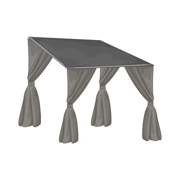 Canopy Illustration Stock Illustration