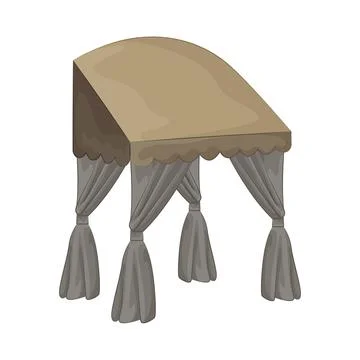 Canopy Illustration Stock Illustration