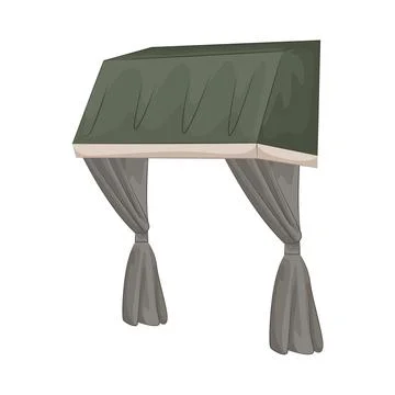 Canopy Illustration Stock Illustration