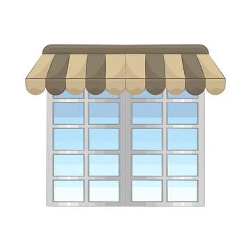 Canopy Illustration Stock Illustration