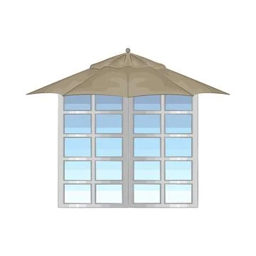 Canopy Illustration Stock Illustration