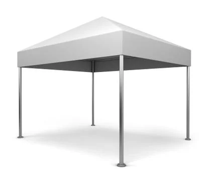 Canopy tent Illustrazione stock