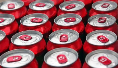 Cans of beer Stock Photos