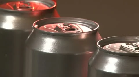 Cans Factory, 3 clips Video stock 21931936