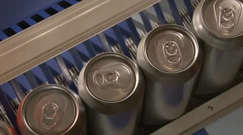 Cans Factory Video stock 21931283