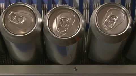 Cans Factory Stock Footage 21931416