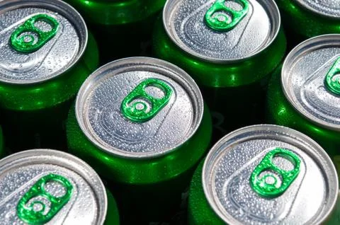 Cans. Stock Photos