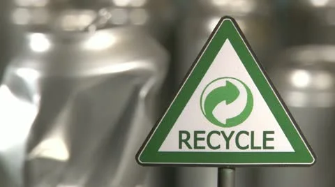 Cans, Recycle Vídeo Stock 21932402