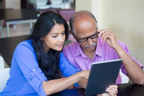 Can't read too well Stock Photos