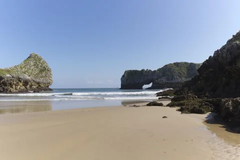 Cantabria Beach Stock Photos