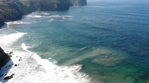 Cantabria Sea Hyperlapse Video stock 95166873