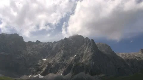Cantabrian summits fast 60 Stock Footage 22396323