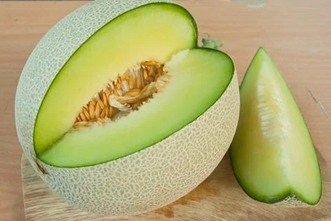 Cantaloupe melon Stock Photos