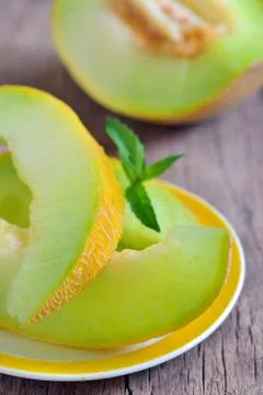 Cantaloupe melon Stock Photos