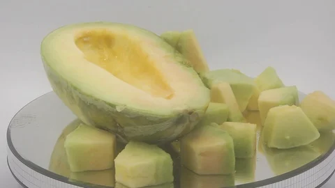 Cantalupe melon Stock Footage 126105800