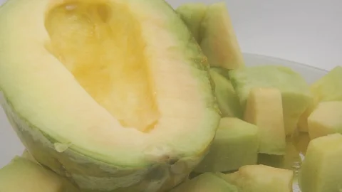 Cantalupe melon Stock Footage 126105813
