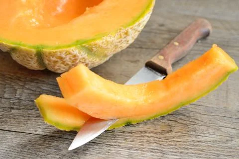 Cantalupo melon Stock Photos