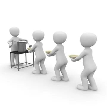 Canteen Stock Illustration