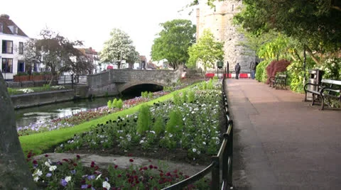 Canterbury view 02 動画素材 24665885