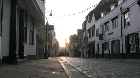 Canterbury view 06 Video stock 24670683