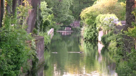 Canterbury view 07 Stock Footage 24674164