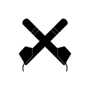 'Canting' Silhouette Stock Illustration