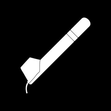 'Canting' Silhouette Stock Illustration