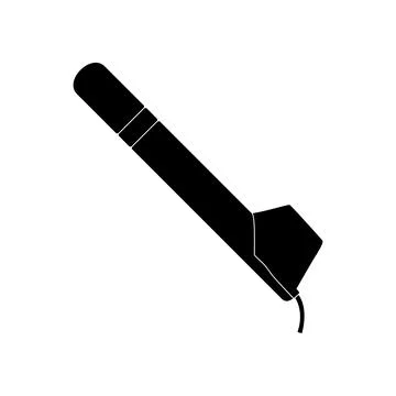 'Canting' Silhouette Stock Illustration