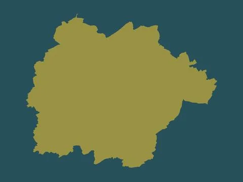 Canton Mersch, Luxembourg. Solid color shape イラスト素材