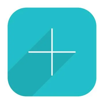 Canva Social Network Icon Add Followers Illustrazione stock