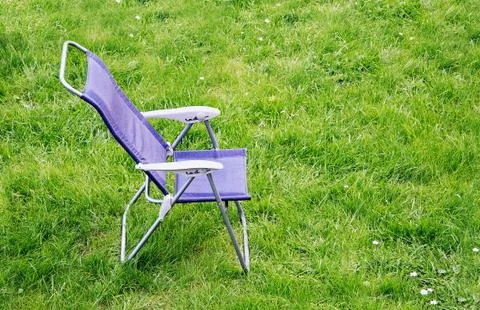 Canvas chair Stock Photos