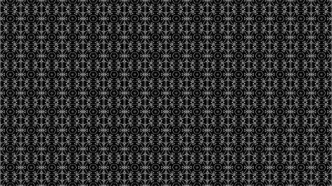 A Canvas of Complexity: Seamless Monochrome Patterns in Motion Stock Footage 274032061