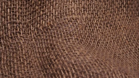 Canvas fabric. Movement from left to right Stock Footage 129731777