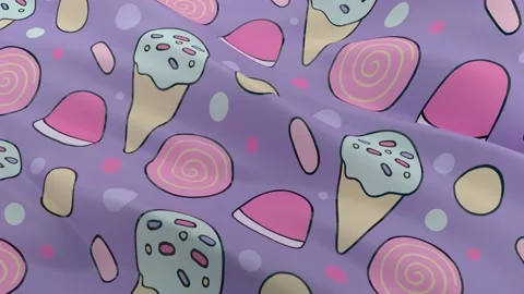 Canvas IceCream Stock Footage 169796888