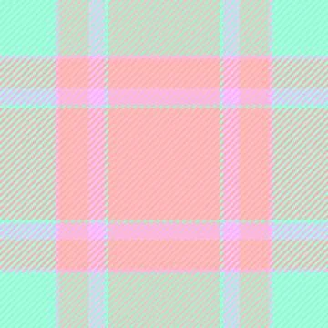 Canvas seamless fabric background, decorating vector check textile. Fit tar.. Stock Illustration