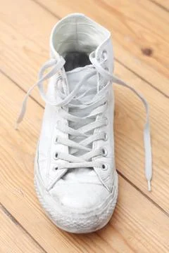Canvas shoes Stock Photos