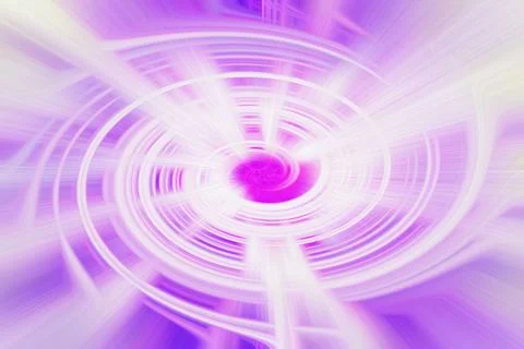 The canvas of space comes alive with the interstellar dance of galactic pur.. Stock Illustration