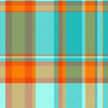 Canvas tartan background pattern, britain check seamless vector. Primary te.. Stock Illustration